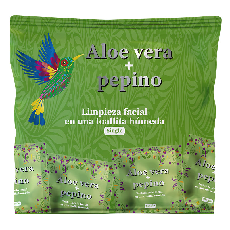 TOALLITAS HÚMEDAS / ALOE VERA + PEPINO