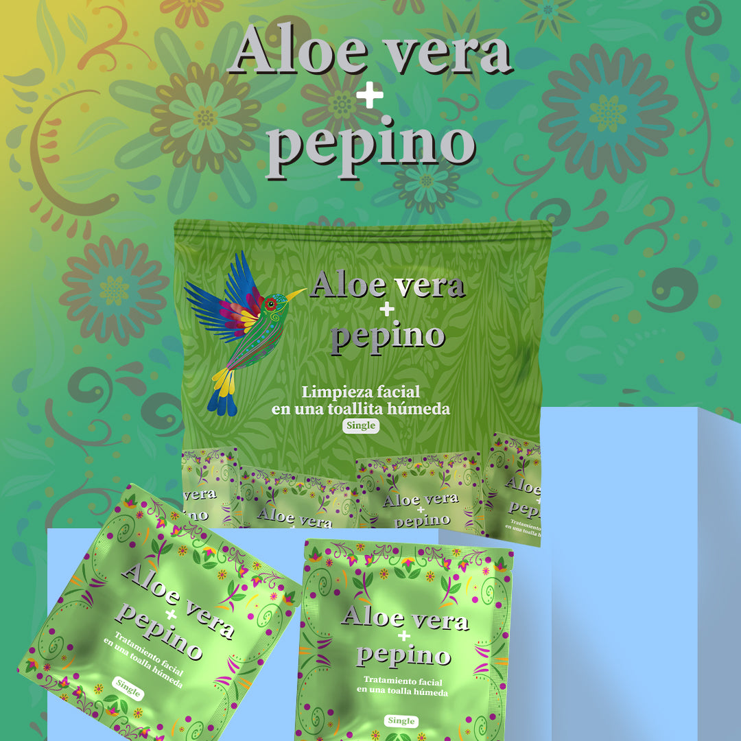 TOALLITAS HÚMEDAS / ALOE VERA + PEPINO